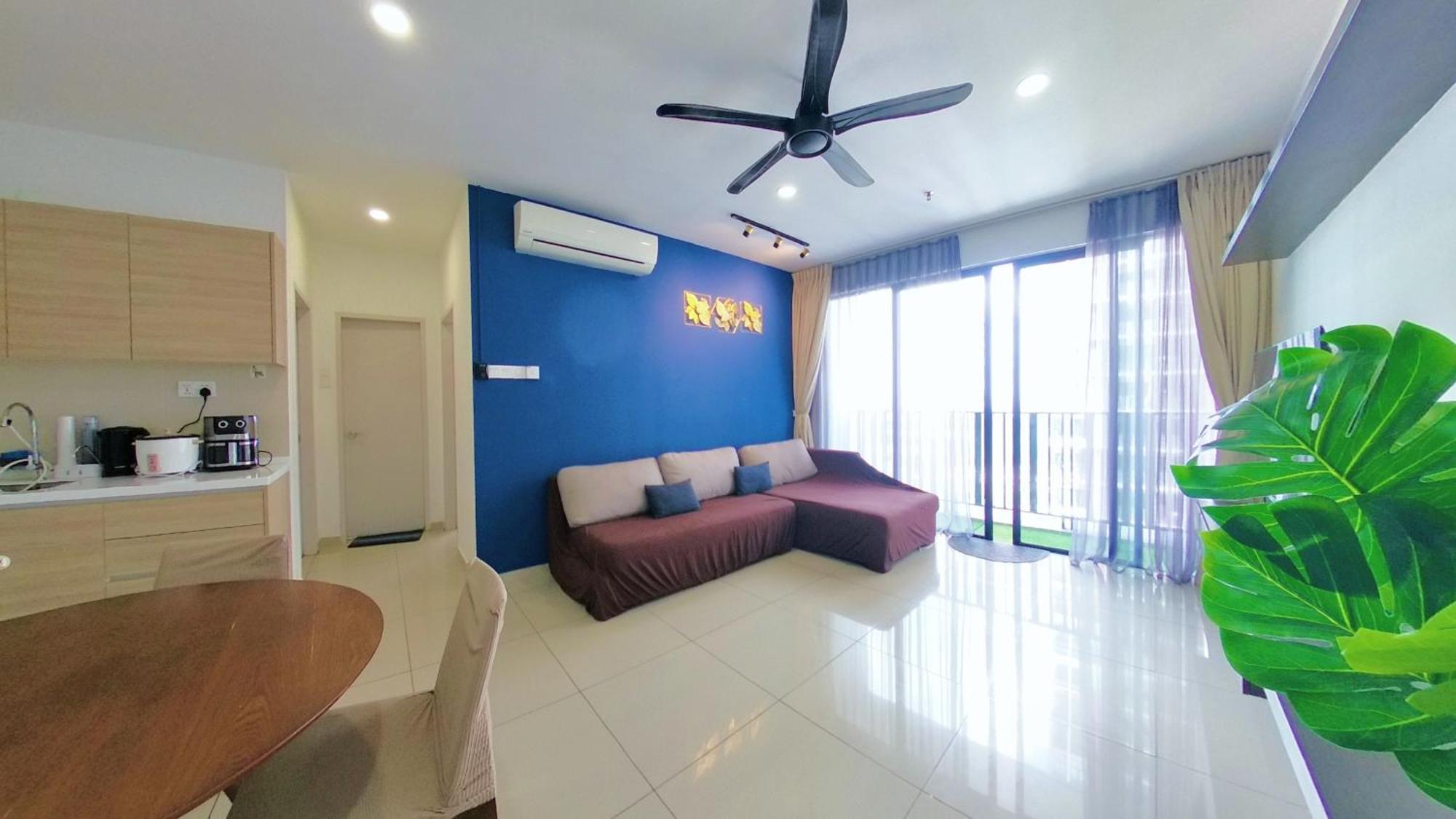 9Pax 2R2B Family Suite, I-City, I-Suite, Hyde, Beside Theme Park, Wifi 50-55" Smart Tv Shah Alam Bagian luar foto